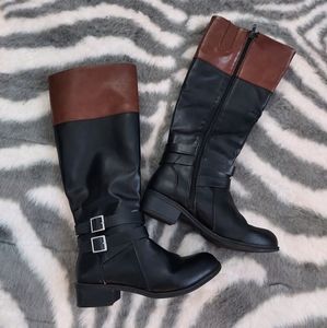 🌟 GUC Arizona Black and brown riding Boots